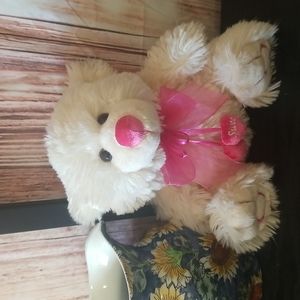 Stuffed Bear soft & cuddly by Caltoy